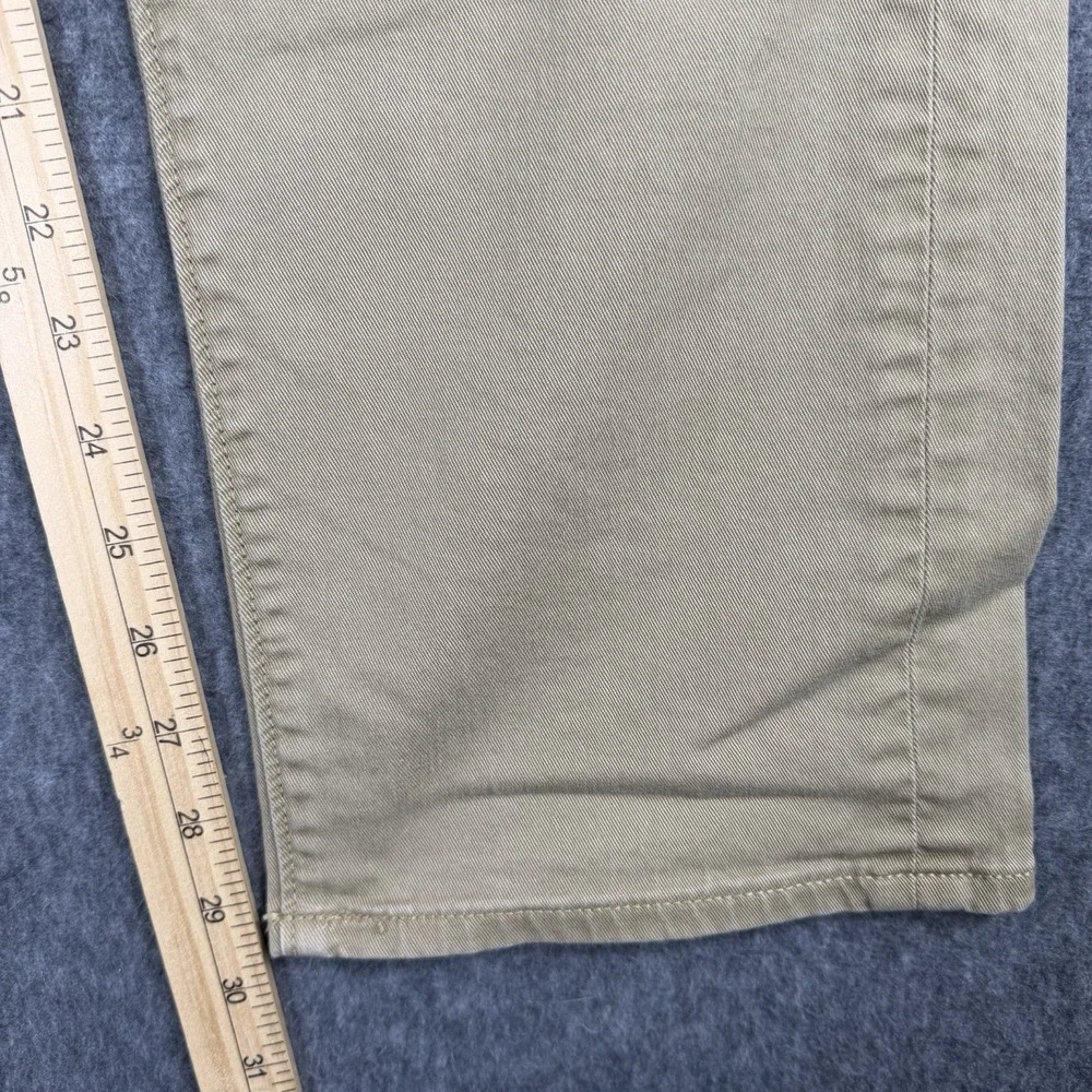 Dockers Straight Fit Pants Mens 32x30 Tan Cotton Twill 5-Pocket Chinos